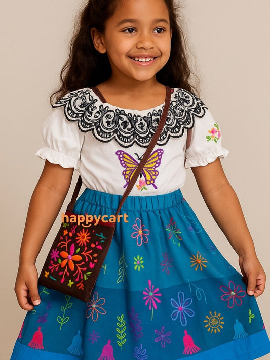 Encanto Dress and Shoulder Bag
