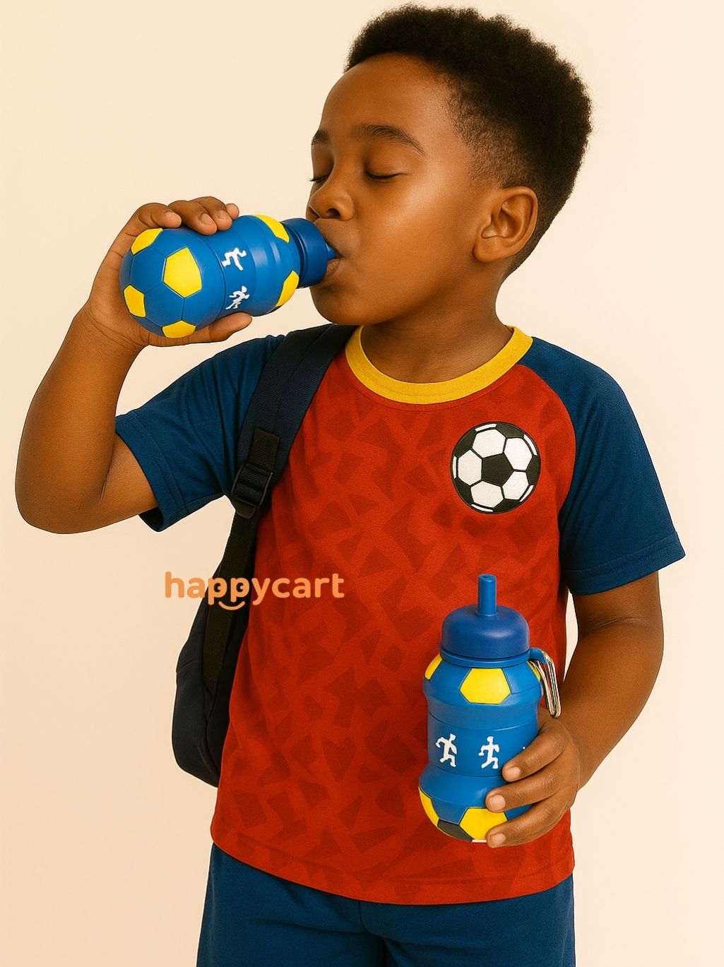 Footbal Themed Water Bottle
